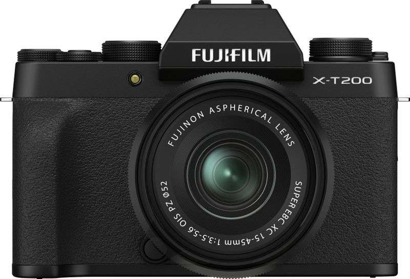 FUJIFILM X Series X-T200 Mirrorless Camera Body with 15-45 mm Lens  (Black)