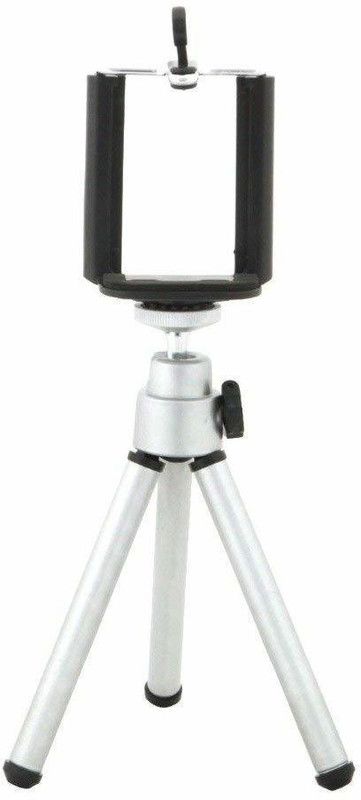 Hiffin ® Mini Table TOP Aluminium Telescopic Tripod Tripod  (Black, Supports Up to 500 g)