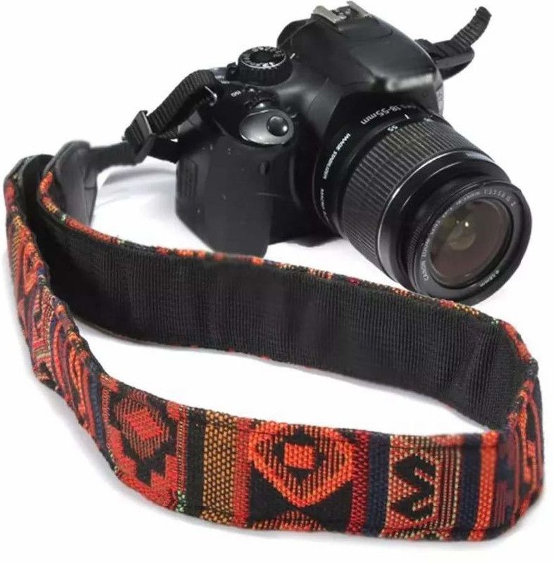 SYGA 1 Piece Orange Coloured DSLR Camera Shoulder Strap Strap  (Orange)