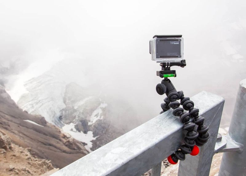 Gabbar ®Flexible Octopus Gorilla Tripod Stand Red And Black For Mobile And DSLR Camera Tripod  (Black, Red, Supports Up to 350 g)