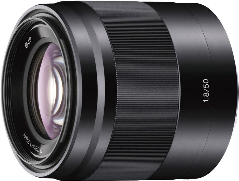 SONY SEL50F18/BC Standard Prime Lens  (Black, 50 mm)