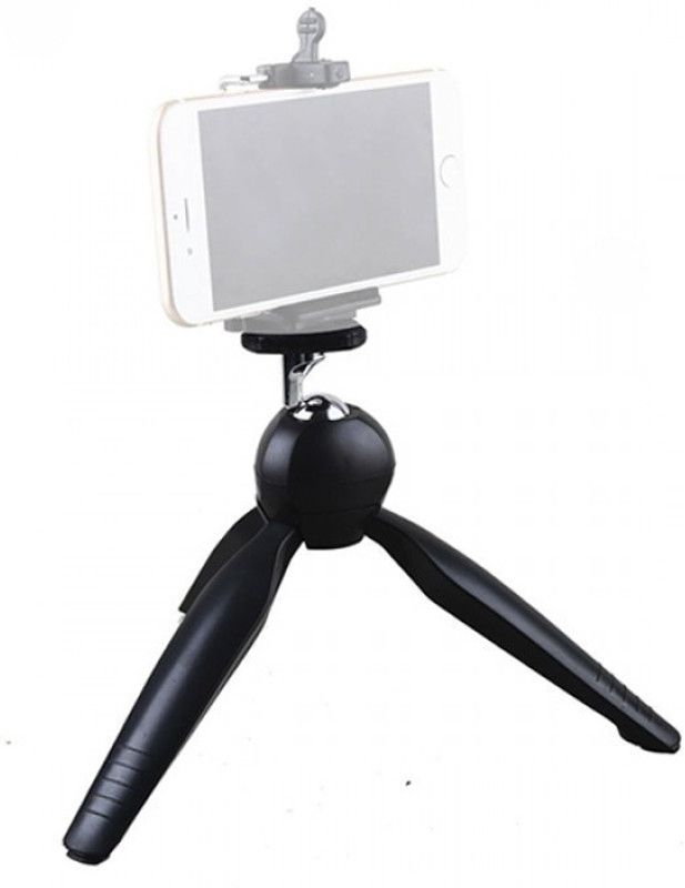 OLECTRA Premium 2 PHONE SINGLE PORTABLE TELEPHONE CAMERA CLIP STAND AND MINI Tripod (Black, Supports Up to 500) Tripod  (Black, Supports Up to 500 g)