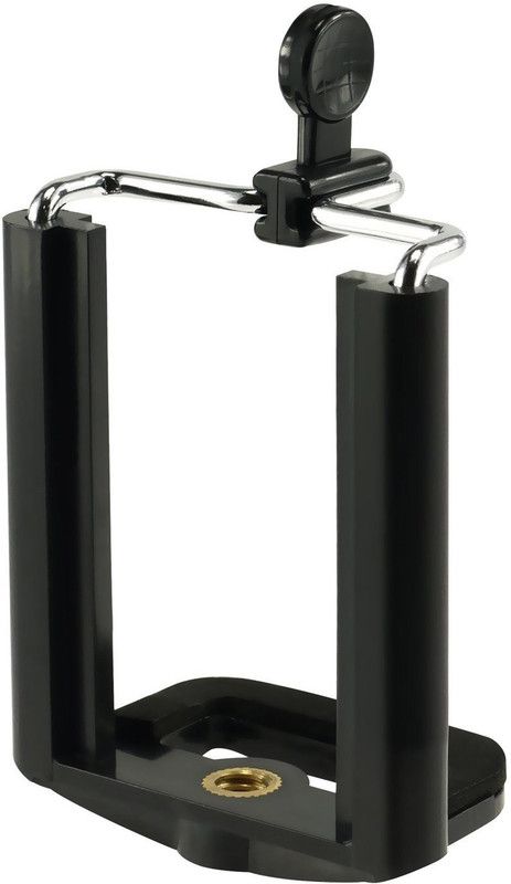Freya Clip Bracket Stand MOBILE Holder Adapter Mount For Cell Phone Monopod Tripod Kit  (Black, Supports Up to 500 g)