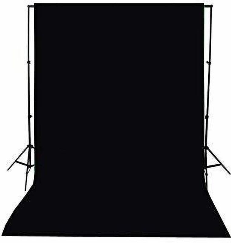 Stookin 8FTX14FT Black Backdrop Background Rod Pocket for Photography Backdrop,Photoshoot Background,Video production, Home Decoration,Weddings, Narties, Newborns, Product photography, Screen Video Recording, Curtain Reflector