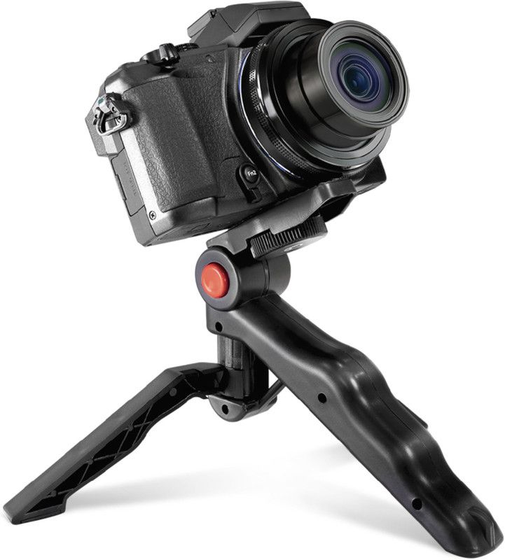 FD1 (P)Portable Small Tripod for DSLR, Works as Desktop Tripod, Vlog, Table Tripod Tripod  (Black, Supports Up to 600 g)