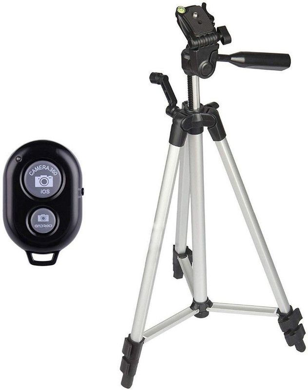 digilex 330A Tripod for DSLR Camera With Selfie Remote Tripod  (Multicolor, Supports Up to 3000 g)