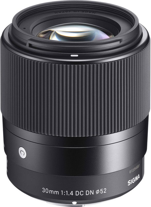 SIGMA 30mm F1.4 DC DN Contemporary Macro Prime Lens  (Black, 12-20-36 mm)