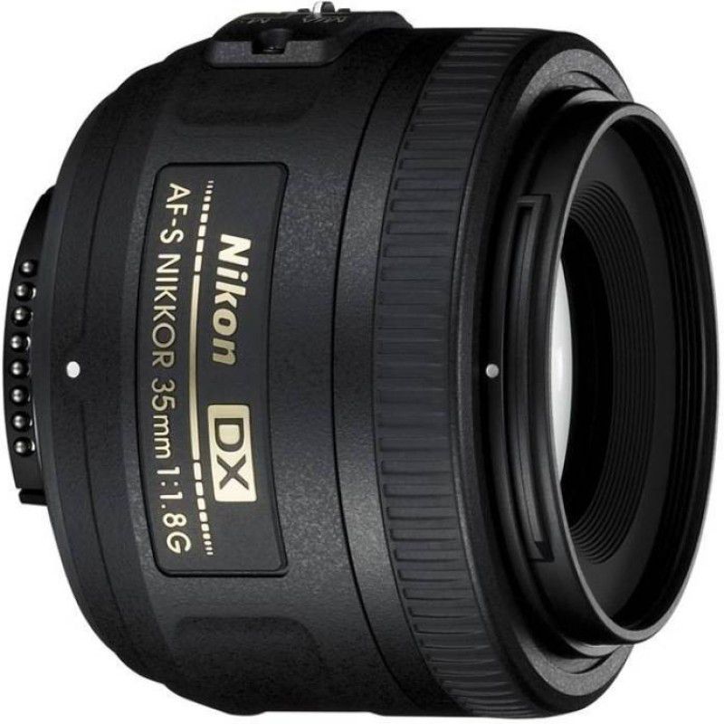 NIKON AF-S DX NIKKOR 35 mm f/1.8G Standard Prime Lens  (Black, 18 - 400 mm)