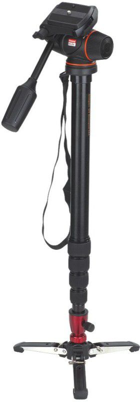 Simpex 444 Monopod  (Black, Supports Up to 10000 g)