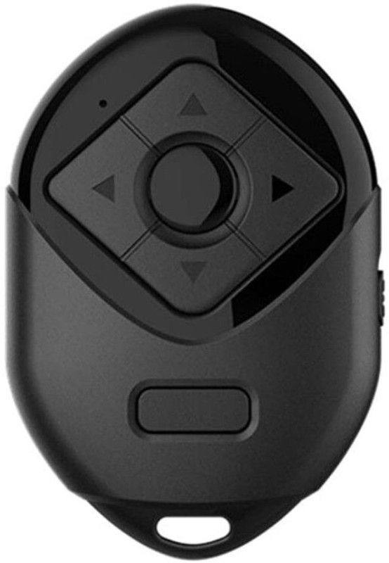 Gacher Mini Wireless Bluetooth Shutter Button Remote Controller Button Self-Timer Camera Stick Shutter Release Phone Controller selfie phone bluetooth remote shutter tripod Camera Remote Control  (Black)