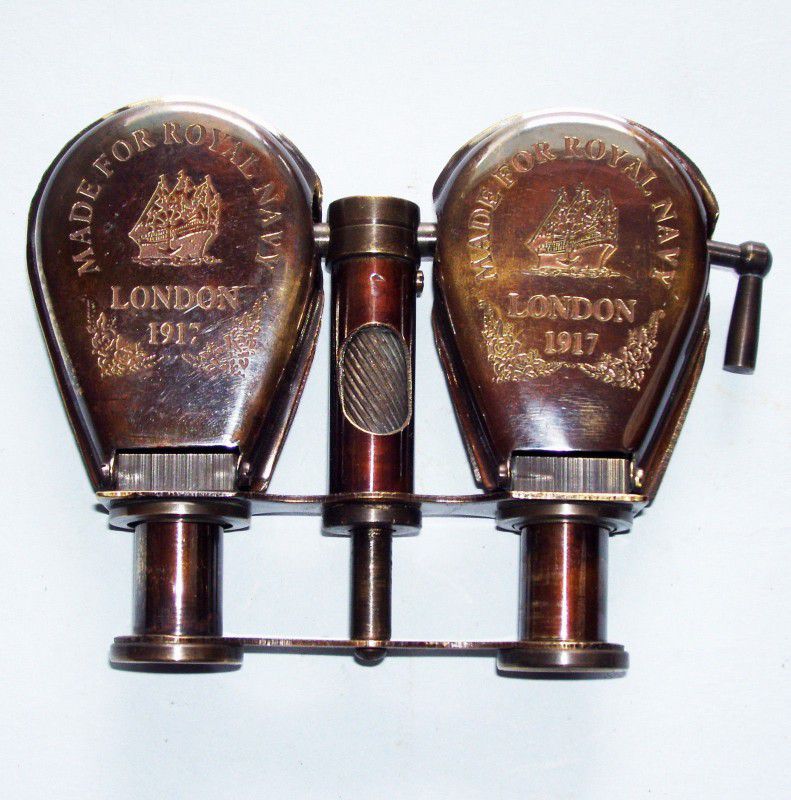 Robin Export Company Antique Brass Monocular Binocular Telescope Catadioptric Telescope  (Manual Tracking)