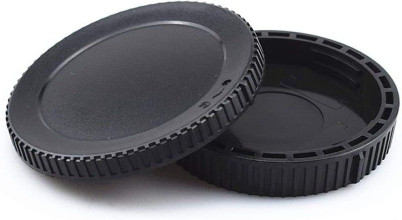 SUPERNIC Front Body Cap & Rear Lens Cap Cover Lens Cap  (Black, 58 mm)