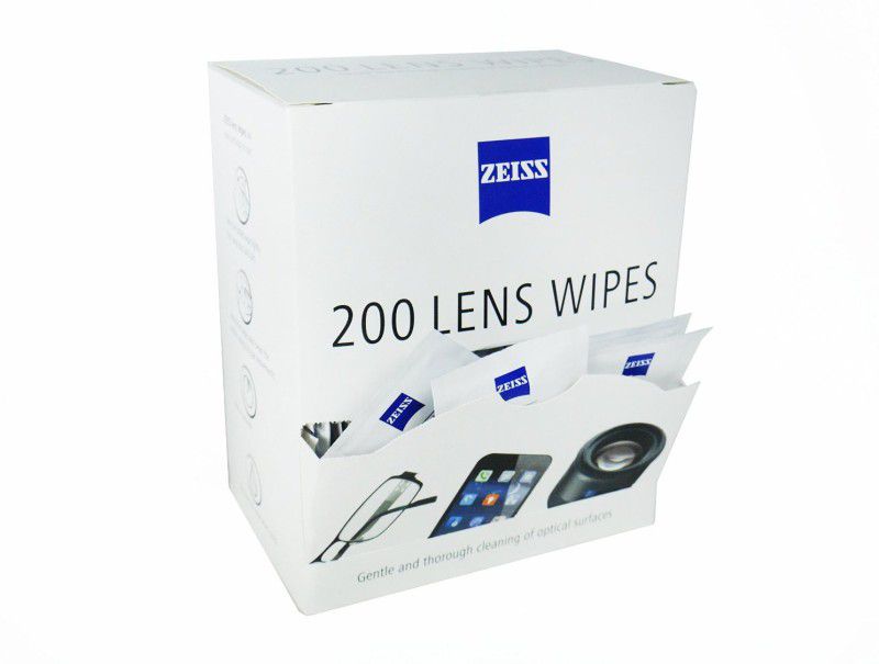 ZEISS Lens Cleaning Wipes -Pack of 200 Lens Cleaner  (200 PC ml, 15 x 13cm / 6'' x 5'' inch)