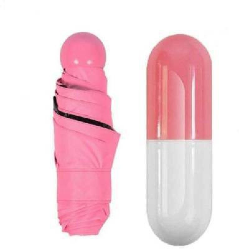 yara trading capsule umbrella pink _01 Translucent Reflector Umbrella  (36 inch)