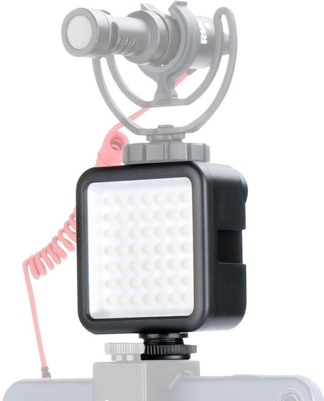 Hiffin Ulanzi Ultra Bright LED Video Light - LED 49 Dimmable High Video Light Wide Flash Bracket