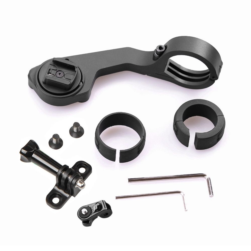 Bike Mount Holder Handle Bar Computer Mount Kit 25.4mm / 31.8mm for CATEYE CC-PA100W/500B CC-RD310W/410DW/420DW/430DW/500B CC-VT210W/220W CC-MC200W CC-GL11/51 CC-PD100W for GoPro/Sony/Garmin VIRB X & XE for SJ Cam Action Cameras