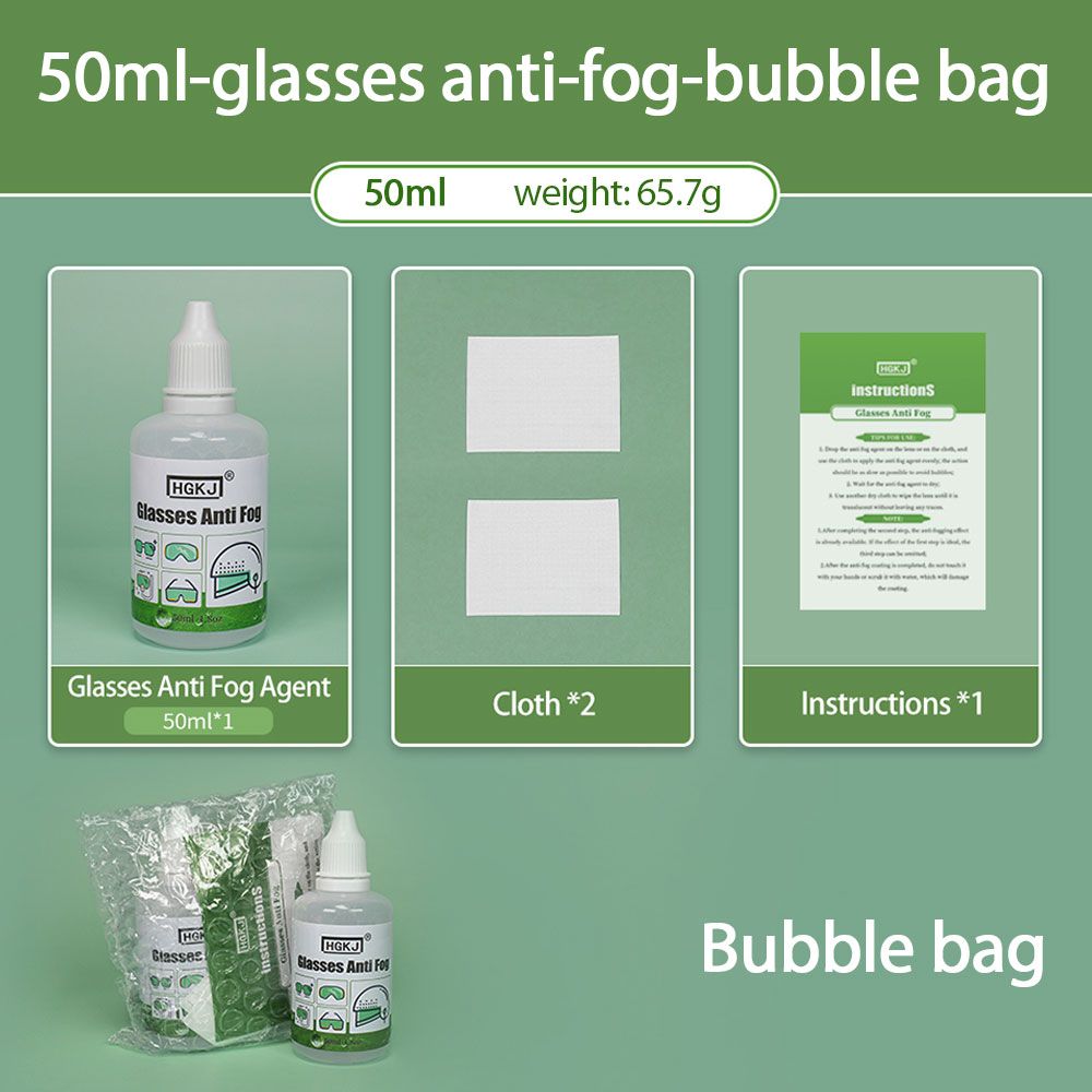 HGKJ glasses anti fog eyeglasses GOGGLES ANTI FOG detergent helmet glasses anti fog Professional safety design