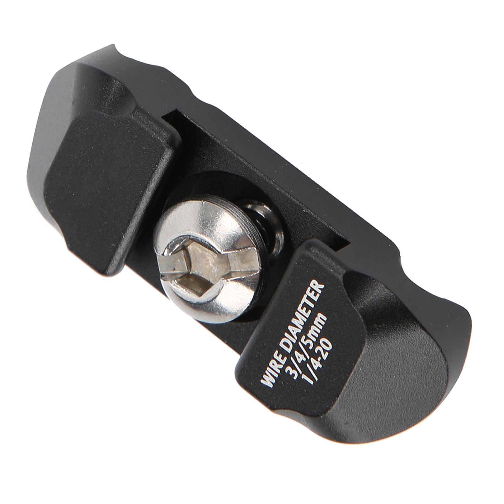 Camera Cage L Plate Cable Clamp Clip Fitting Wire for SLR DSLR Black