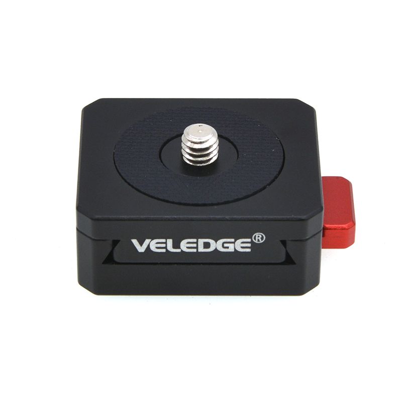 Yfashion VELEDGE V2 Camera Black Quick Release Plate with Rubber Washer