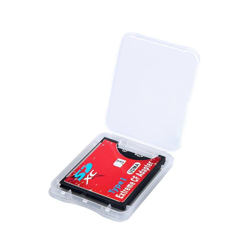 Secure Digital Memory Card To CF Flash Memory Card Adapter Reader