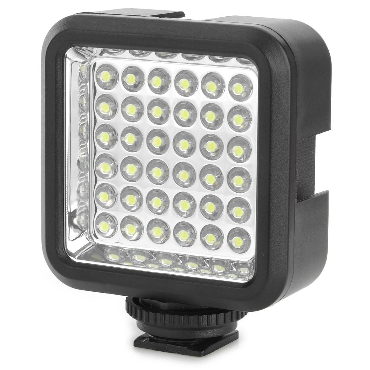 WanSen W36 4W 36-LED Video Camera Light for Canon / Nikon - Black