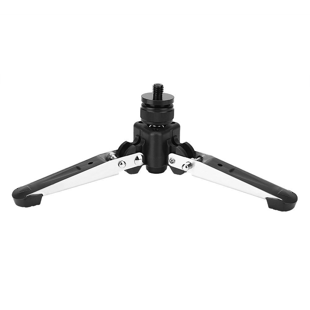Monopod Base Universal Mini Three Feet Support Stand Foldable Rotation Tripod