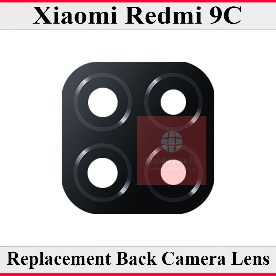For Xiaomi Redmi 9C main camera glass Rear Facing Camera Glass Lens Replacement