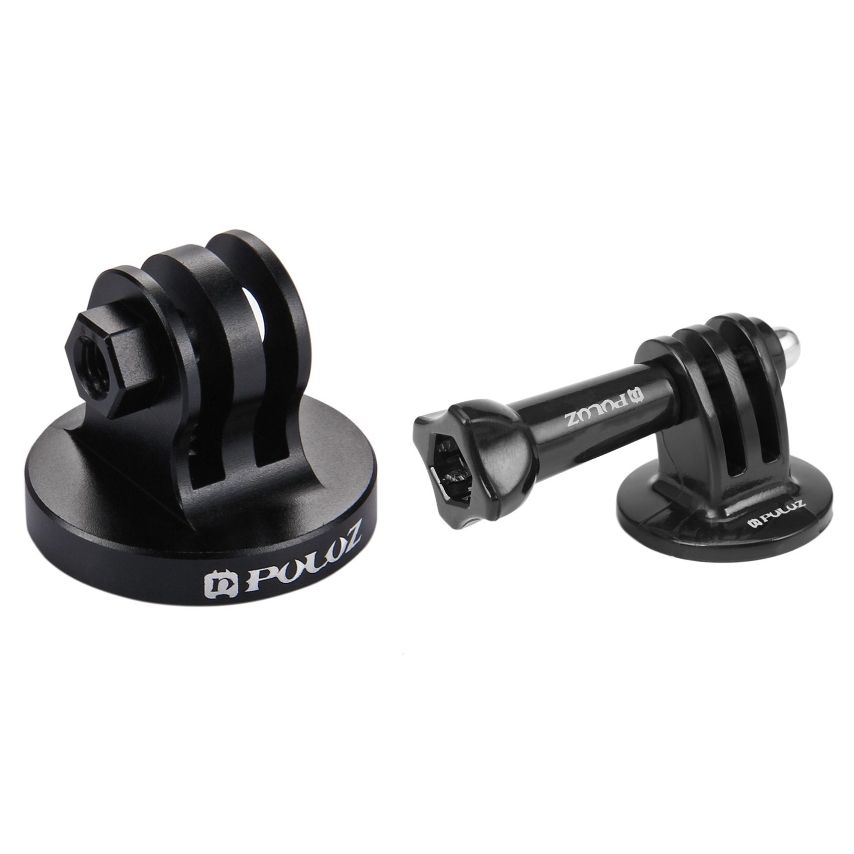 PULUZ 2 Set for Go Pro Accessories Camcorder Tripod Mount Adapter,2.9X2.4Cm & 3.1 X 3.5Cm