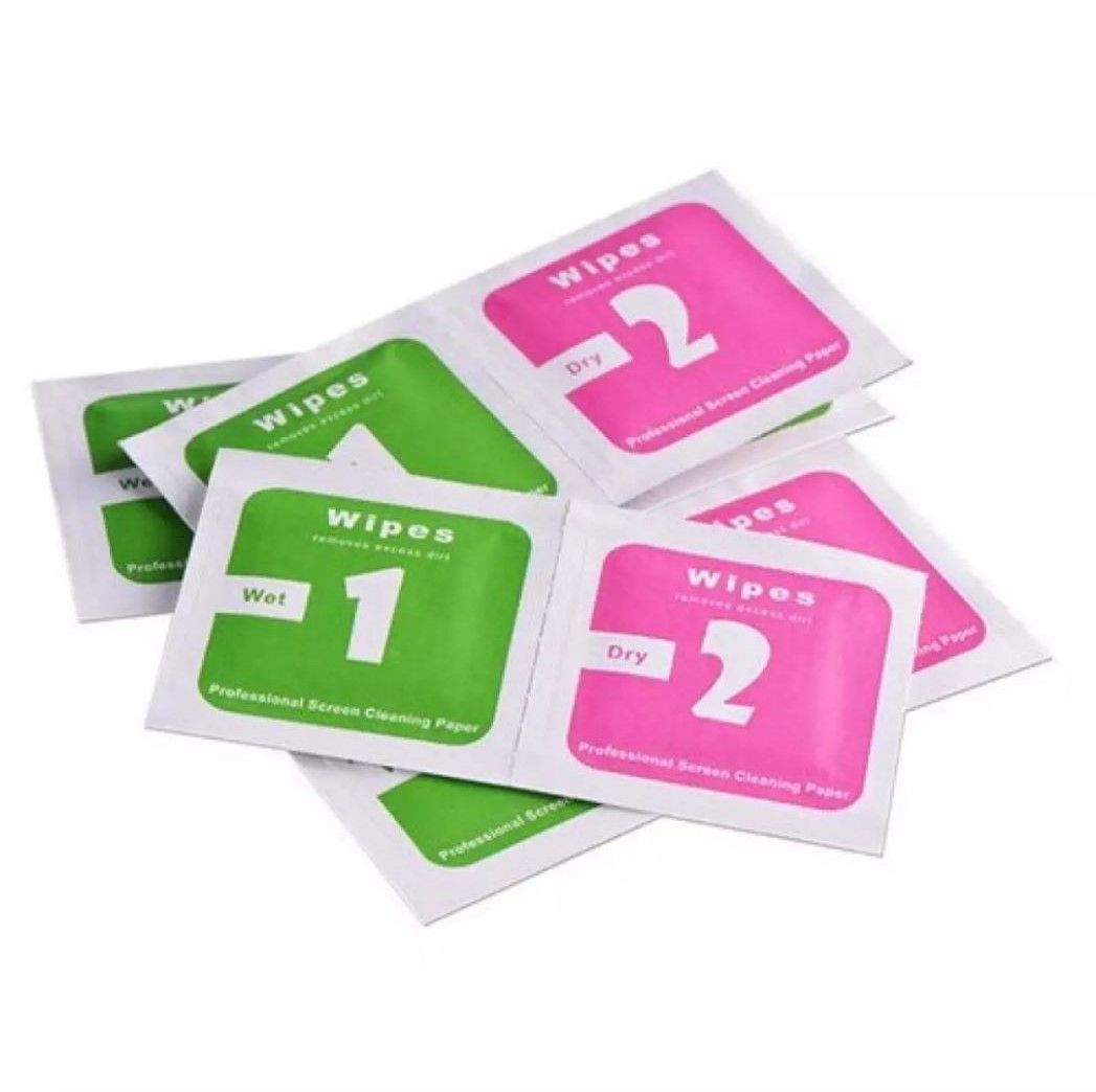 Product details of Screen/Glass Cleaner ( Wet & Dry Wipes) 1 Set
