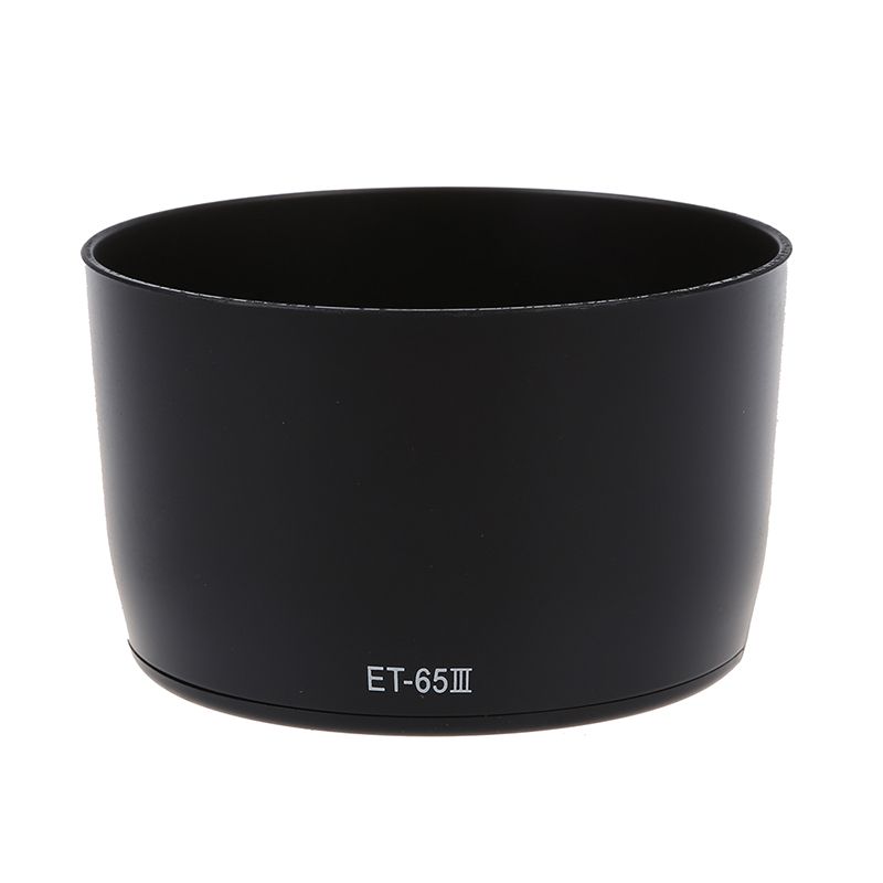 ET-65III Camera Lens Hood Black for Canon EF 85mm 100mm 135mm 70-210mm 100-300mm