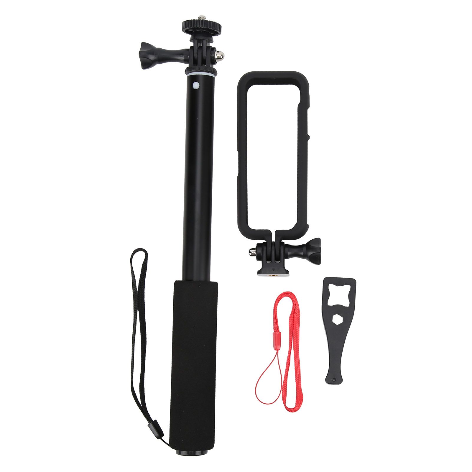 Camera Protection Frame Holder Border + Selfie Stick for Insta360 ONE X2