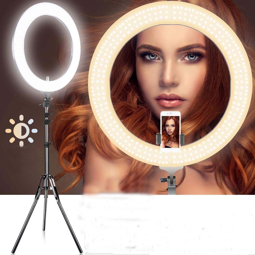 12 inch LED Ring Light Photography Dimmable Lamp For Makeup Youtube Video Live With Tripod