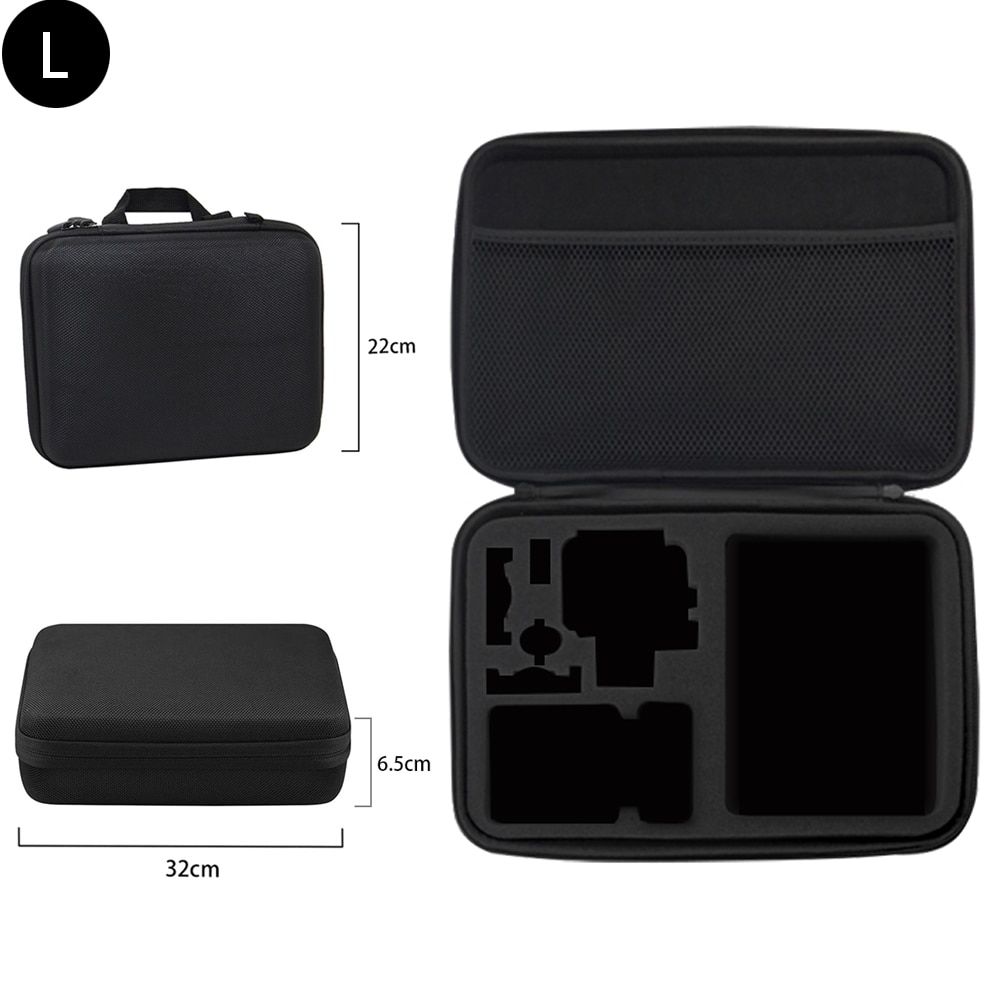 Portable for gopro hero 9 7 8 5 XiaoYi 4K Sjcam Sj4000 accessory storage bag small, medium and large sports camera bag