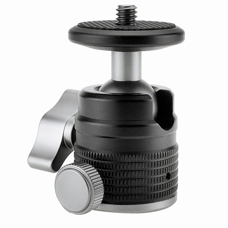 Universal Spherical 360° Tripod Ball Head 3/8 Inch Interface Photography Mini Ball Head Suitable for DSLR Camera Tripod