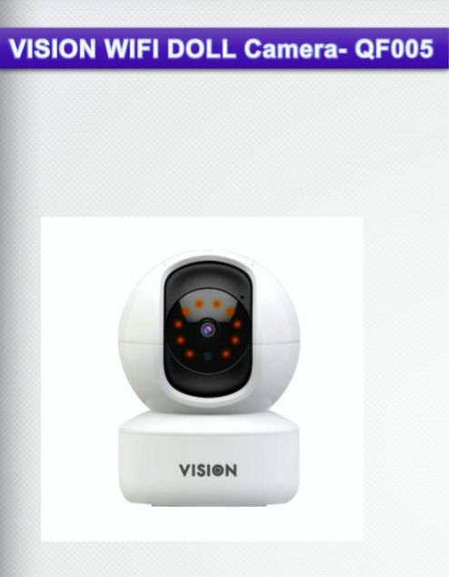 VISION DOLL IP CAMERA-QF005