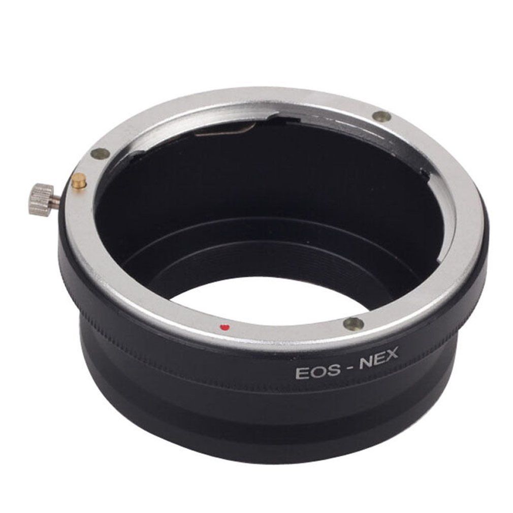 Lens Adapter Ring For Canon Eos Ef-S Bajonett Lens For Sony Nex E Mount Camera Black