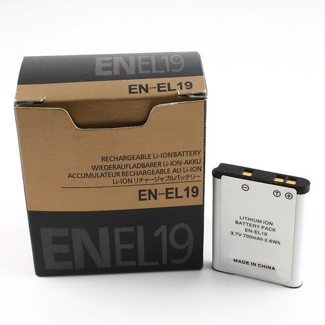Nikon EN-EL19 Rechargeable Li-Ion Battery