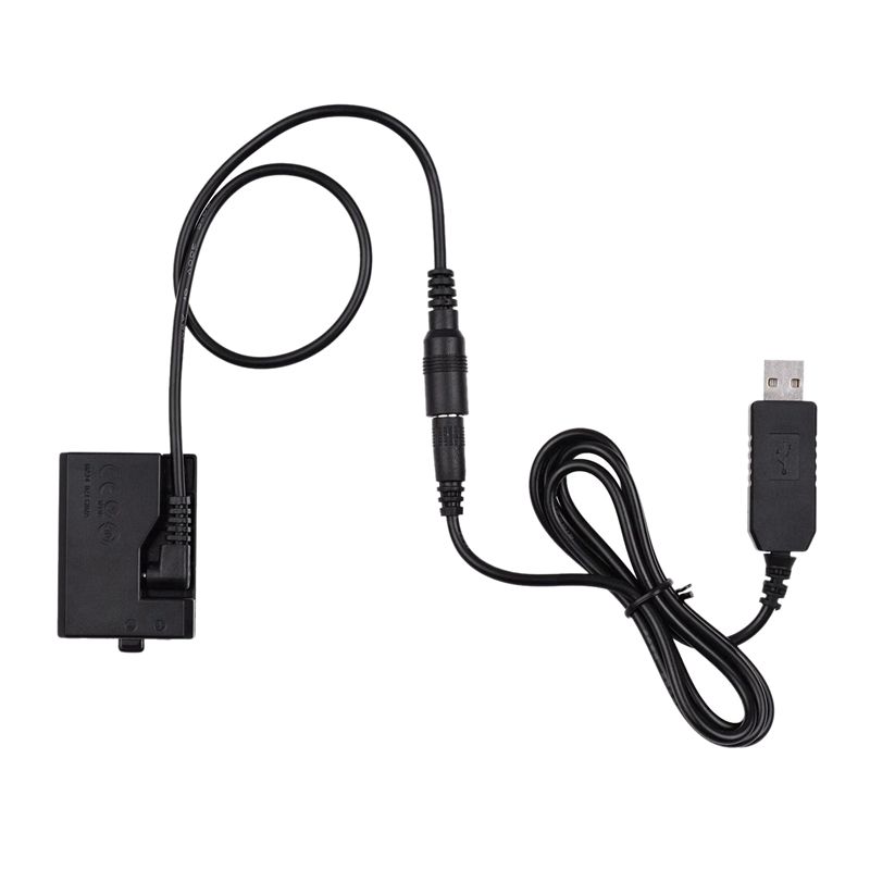 ACK-E10 5V USB   DC Coupler Adapter(Replacet for LP-E10) for Canon EOS Rebel T3/T5/T6/T7/T100