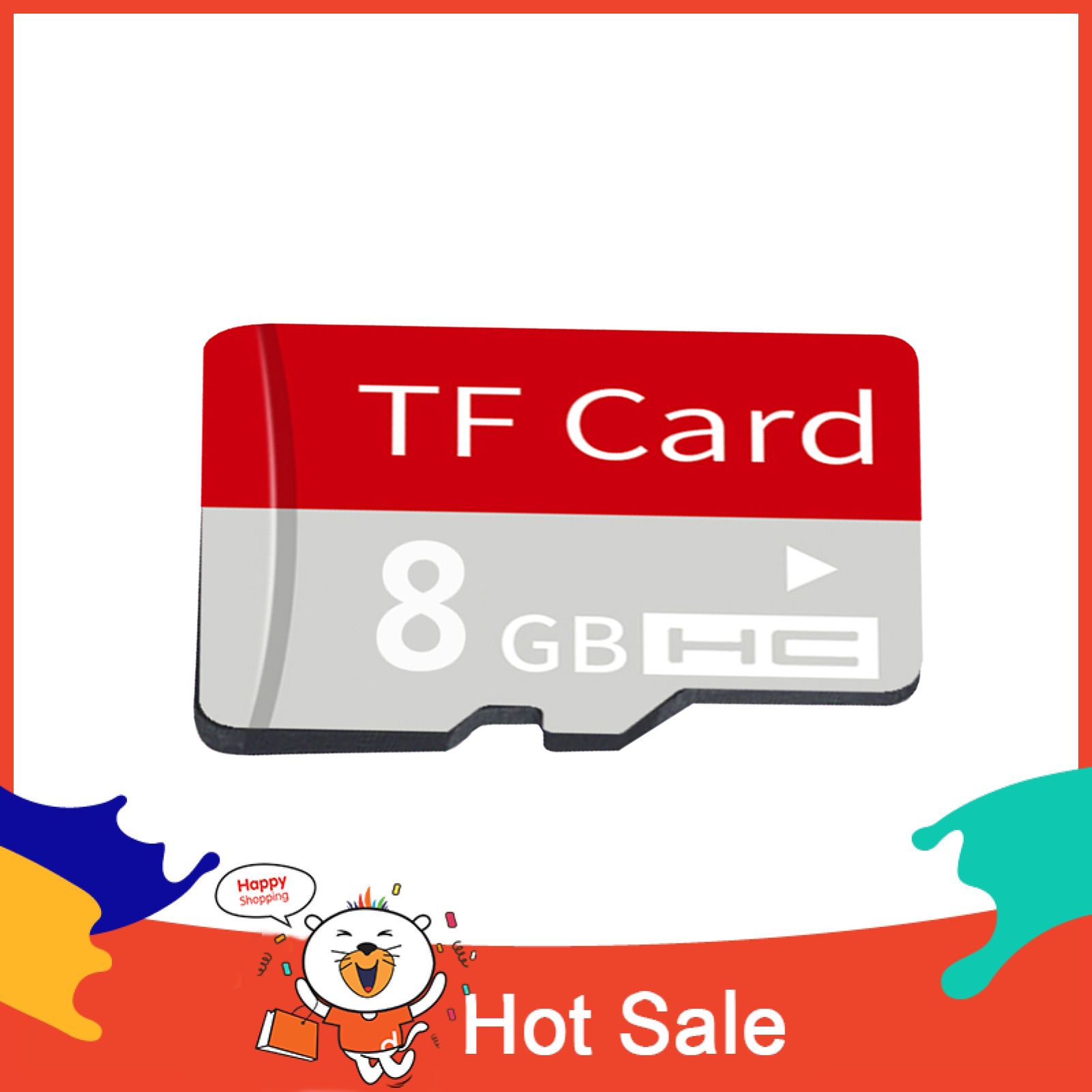 8G/16G/32G/64G/128G TF Memory Card High-capacity C10 High-speed 20MB/S Micro-SD Flash Storage Card for Phone