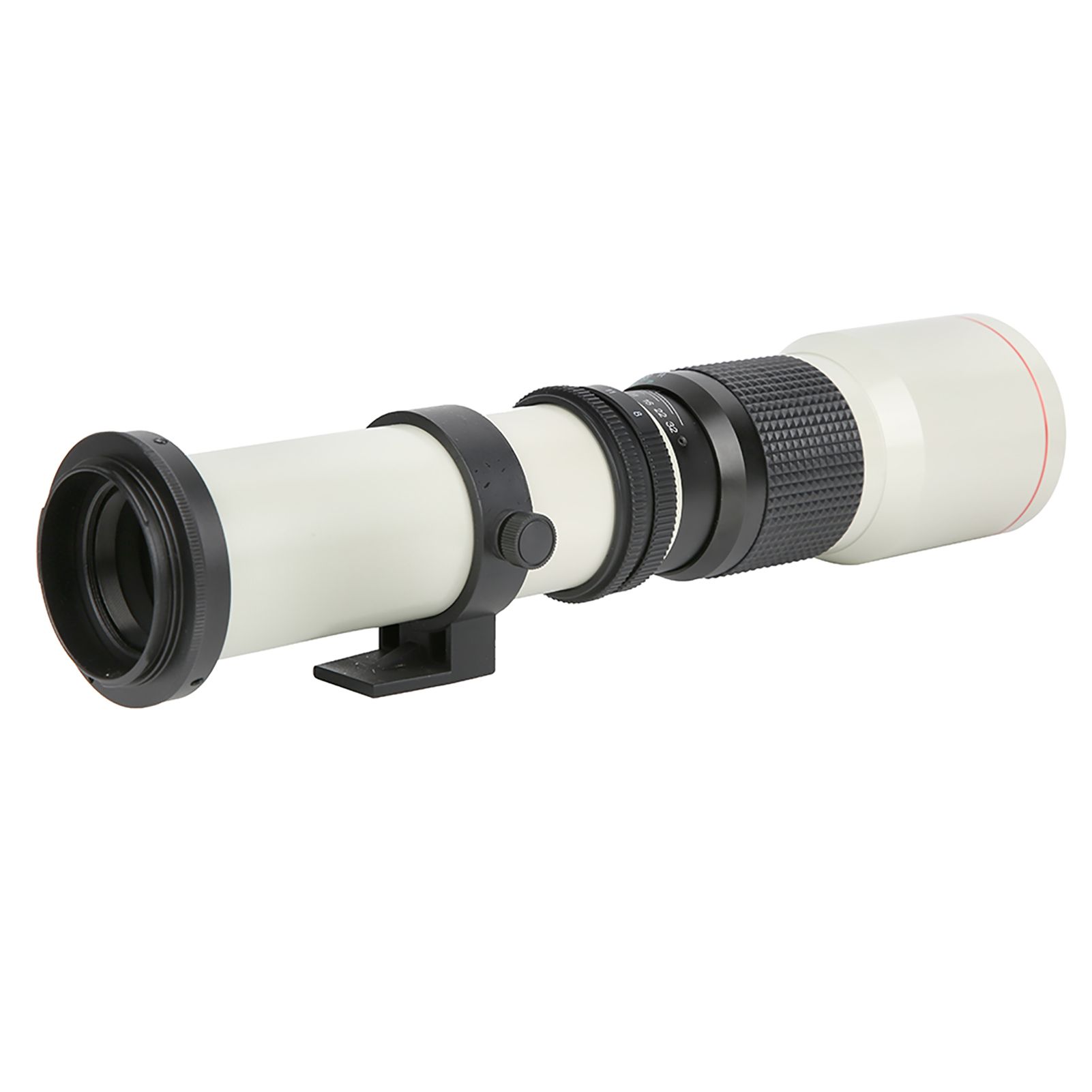 Telescope Lens 500mm ‑F32 10M Focusing Distance Manual Telephoto Fixed