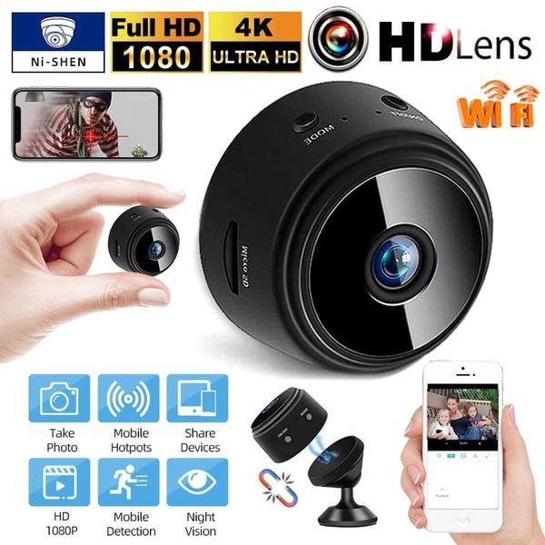 A9 Camera 1080P IP Camera Voice Video Security Wireless Camcorders Surveillance Cameras Wifi Camera No Infrared Night Vision