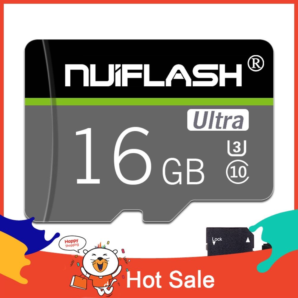 Nuiflash 4/8/16/32/64G Phone U3 High Speed TF Micro Secure Digital Memory Card