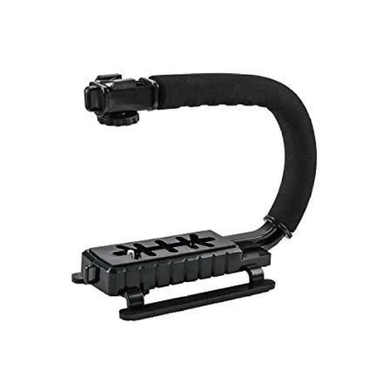 Camera Stablizer U Shape Flash Bracket Stand Grip Holder for GoPro and DSLR Digital Camera