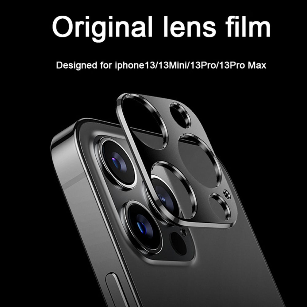 Suitable for iPhone13 lens film For Apple 13ProMax rear camera mobile phone protective film aluminum alloy with durability