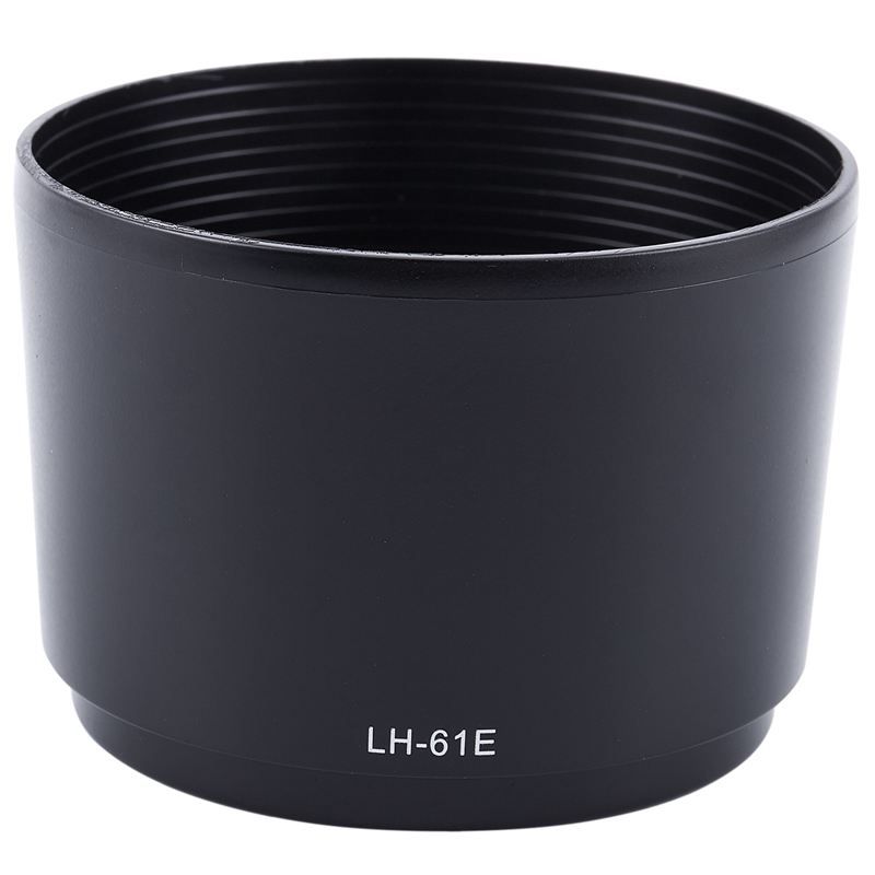 Lens hood for Olympus M.ZUIKO ED 75-300mm f/4.8-6.7 LH-61E Black