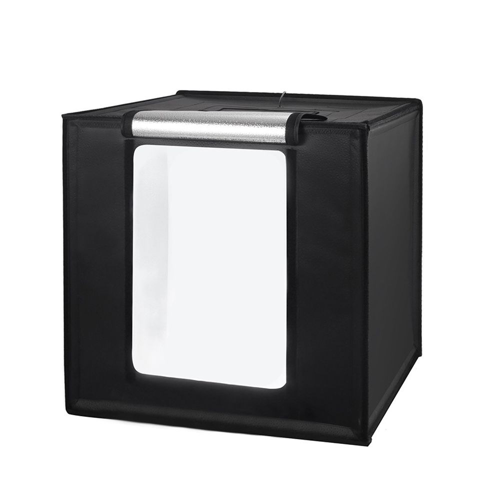 Multifunctional 0.45m LED Light Soft Box Set Portable Photo Lighting Modifier Photography Accessory Softbox with 3 Backdrops