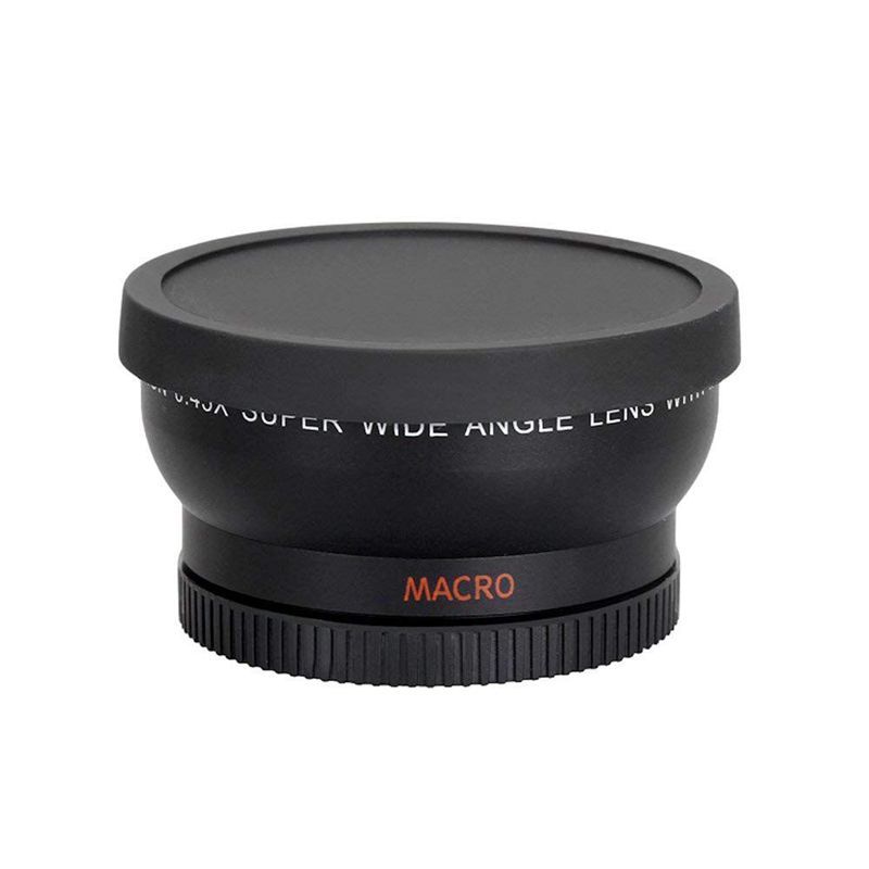58MM Wide Angle 0.45x Converter Lens with Macro Close-Up Attachment for Canon EOS Rebel T6s,T6i,SL1,T5,T5i,T4i,T3,T3i,T1i,T2i,XSI,XS,XTI,XT,70D,60D,60Da,7D,5D,1D(null).