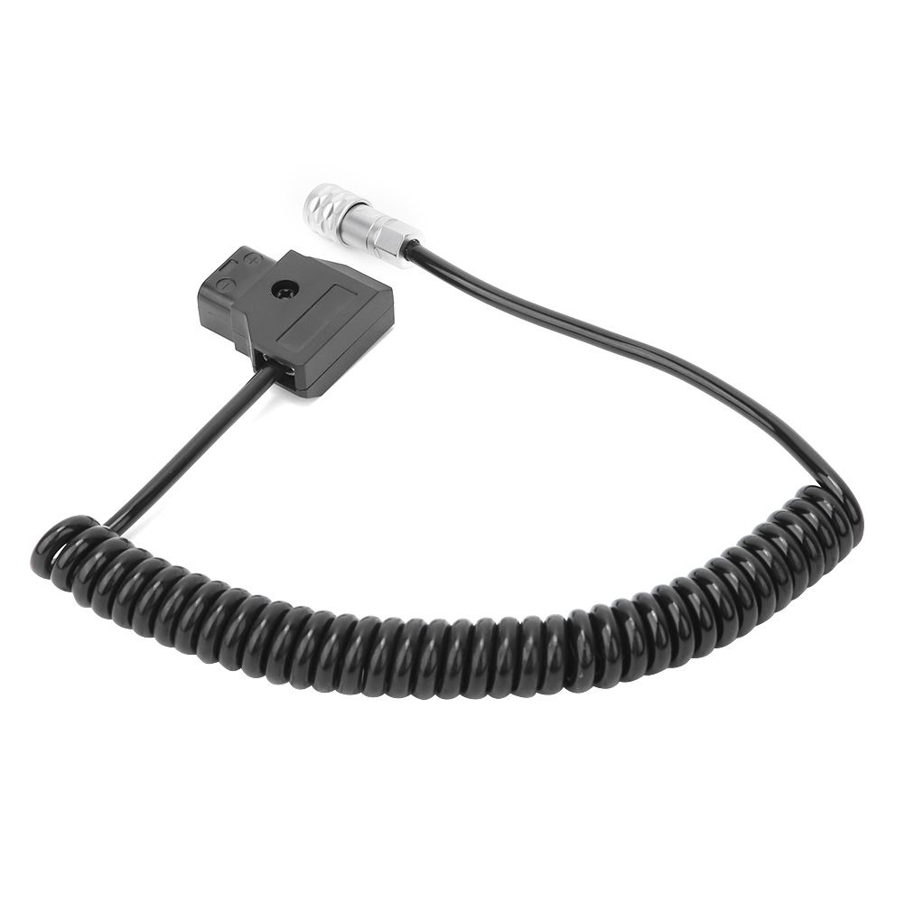 D-Tap to 4K 2Pin Spring Power Cord for Pocket Cinema Camera 4K、Gold Mount V B