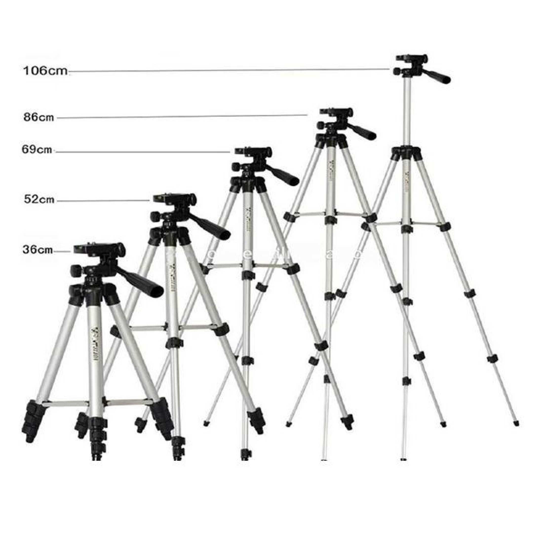 Tripod 3110 40.2 Inch Portable Camera and Mobile Stand