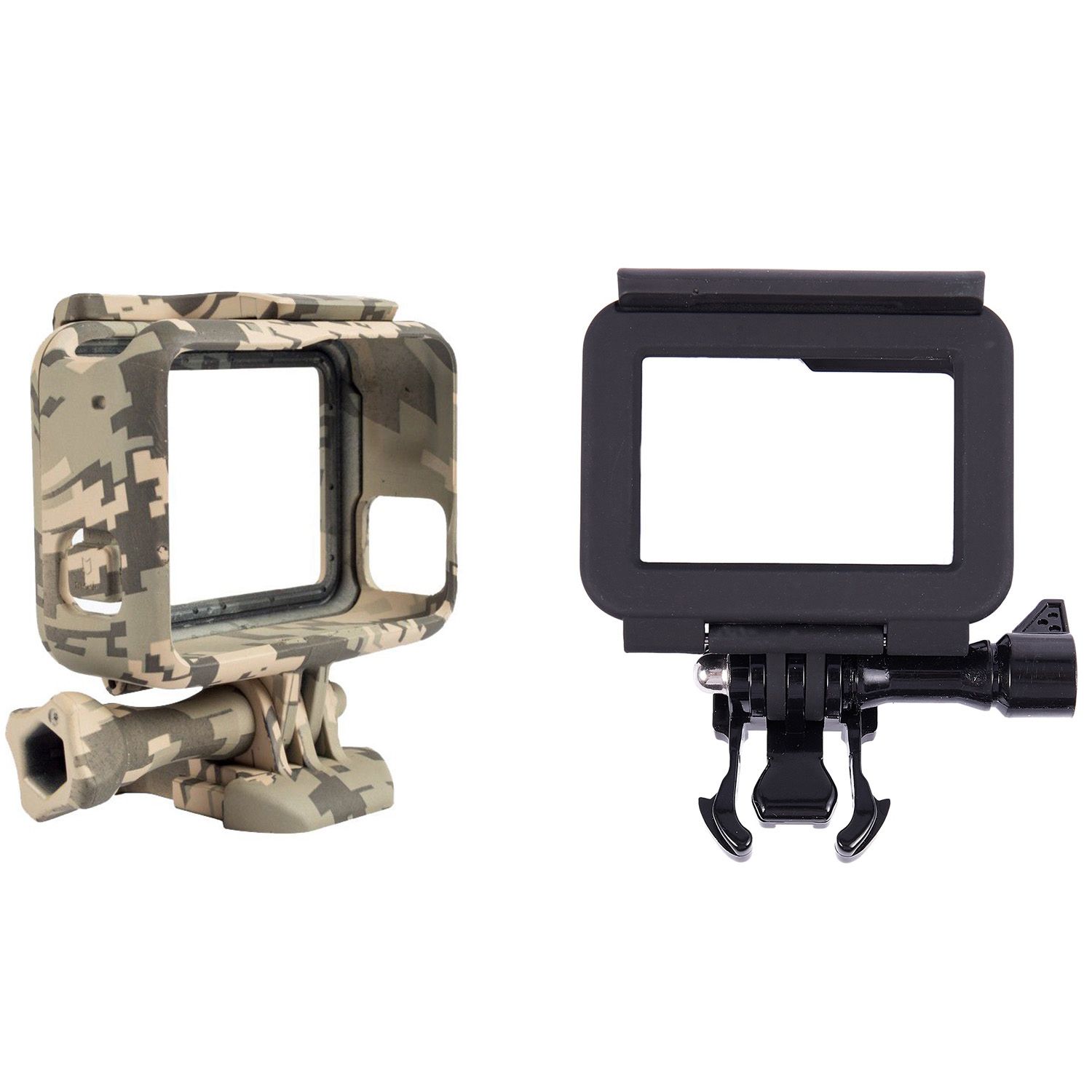 Plastic Protective Standard Border Frame Case  with Protective Housing Case Grey Camo
